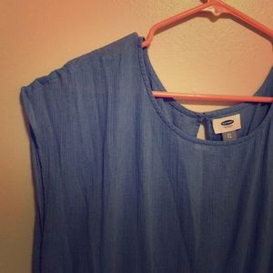 Fun Linen Blue Dress
